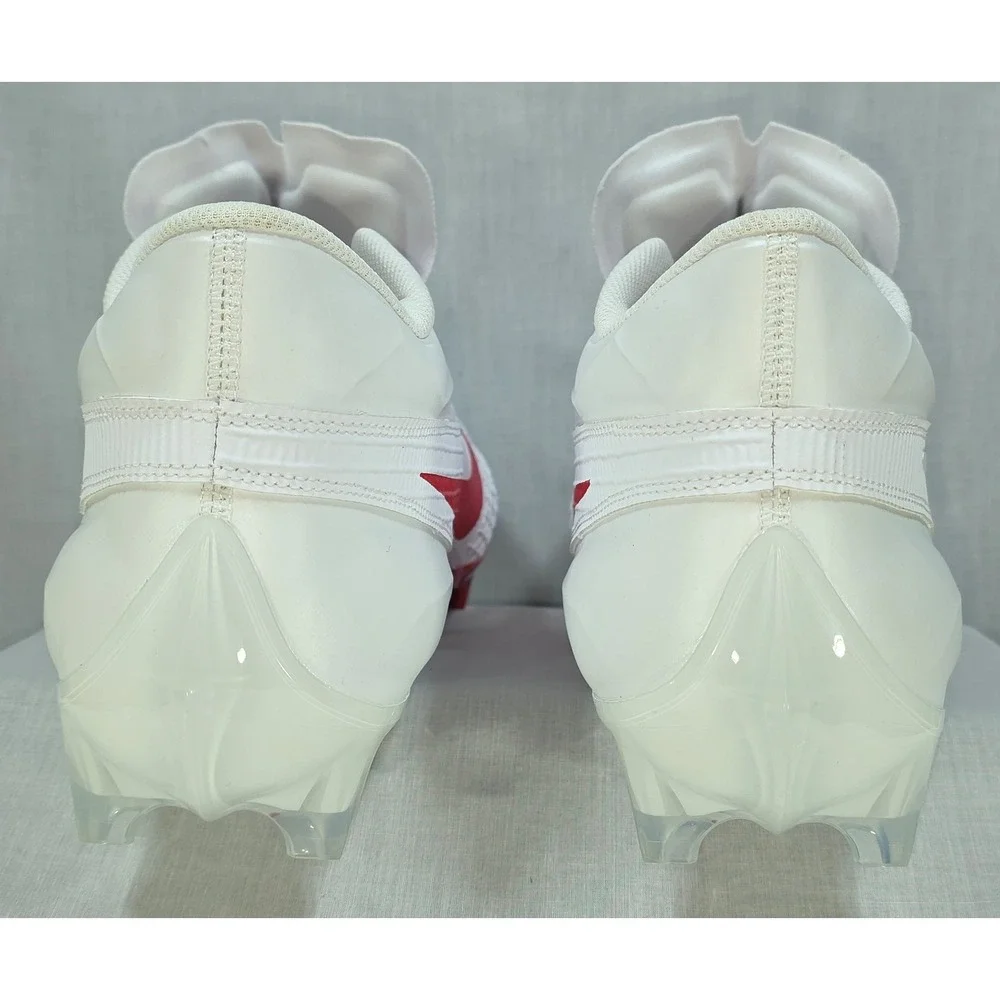 Nike Vapor Edge Elite 360 2 White University‎ Red Football Cleats Size 16